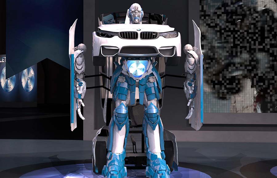 Letrons Antimon: Истински Transformers от BMW