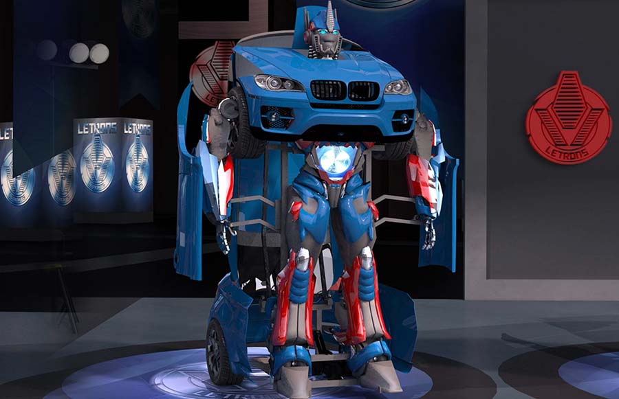 Letrons Antimon: Истински Transformers от BMW