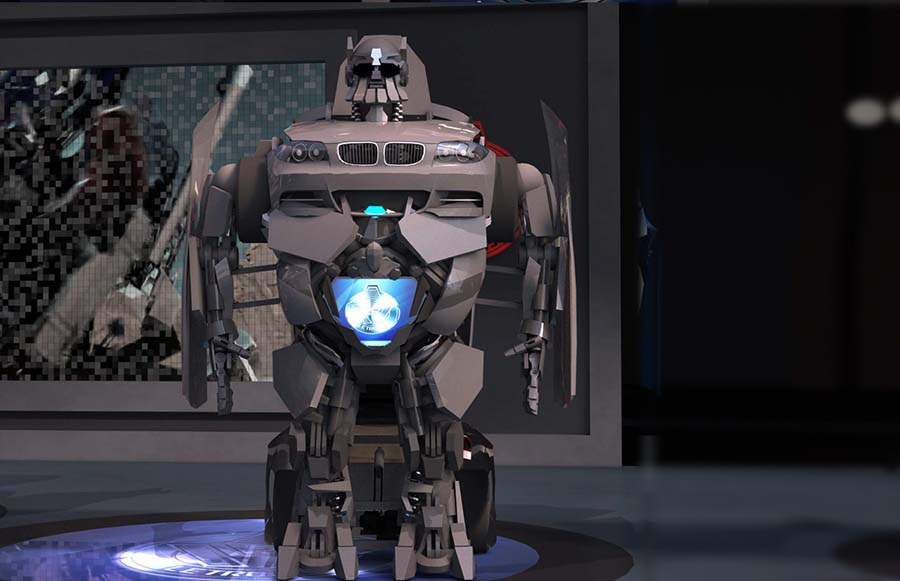 Letrons Antimon: Истински Transformers от BMW