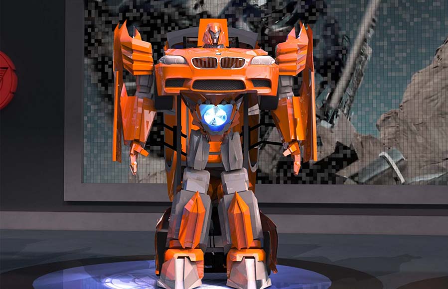 Letrons Antimon: Истински Transformers от BMW