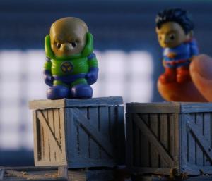 Ooshies Superman и Thor минифигури