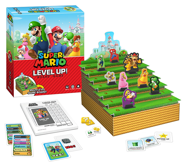 super mario level up настолна игра