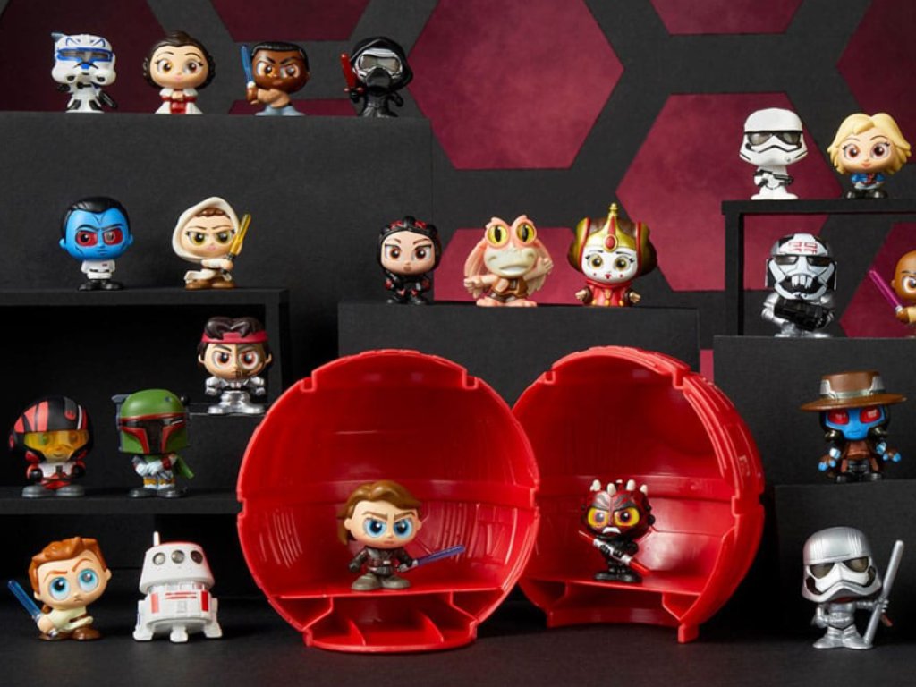 Играчка Презентация: Just Play Star Wars Doorables Galaxy Peek Серия 2