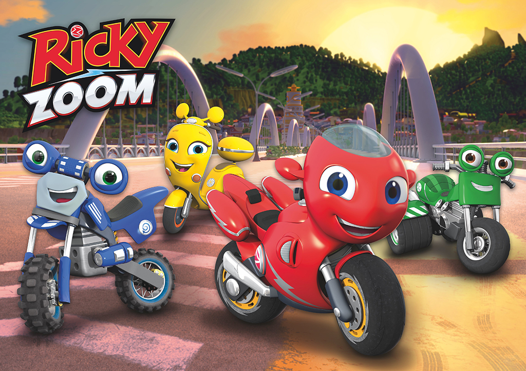 Идва Ricky Zoom - Роботи, Ricky! анимационен сериал