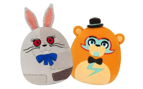 Тези Squishmallow плюшени играчки от Five Nights at Freddy's пицарията са ужасяващо меки.
