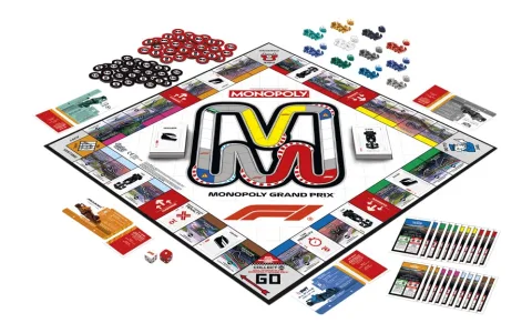 Развърти класическата настолна игра с изданието на Hasbro Monopoly F1!