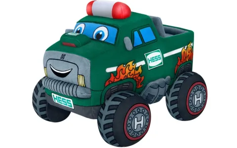 Hess плюшена играчка камионът Monster Truck свети дори.