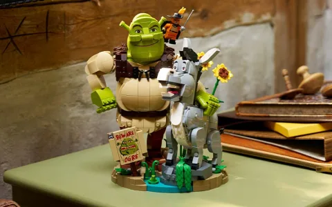 Пренеси блатото на рафта си с този LEGO комплект Шрек.