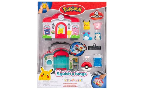 Jazwares Squish-A-Longs Pokémon Center комплект играчки