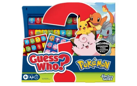 Децата могат да проверят знанията си с настолната игра на Hasbro "Познай?" Pokémon.