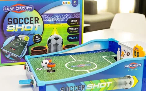 Направете ученето забавно с научната игра Snap Circuits Soccer Shot.