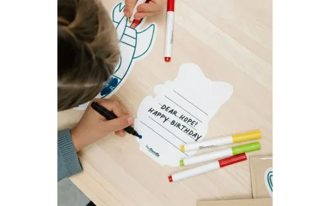 HeyDoodle креативни оцветяеми поздравителни картички