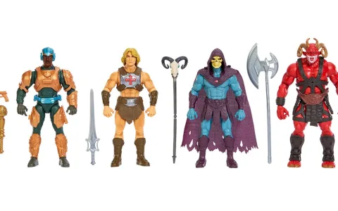 Тези играчки и фигурки от Mattel He-Man - Господарят на Вселената са вечни.