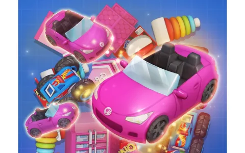 Mattel Match представя популярни марки като Hot Wheels и Barbie.
