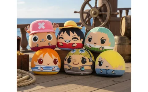 Представени са плюшените фигурки TeeTurtle One Piece!