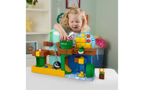 Издигнете играта на ново ниво с новата колекция Little People My Mario от Fisher-Price!