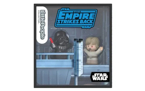 На този комплект колекционерски фигурки Star Wars Little People е невъзможно да се устои.