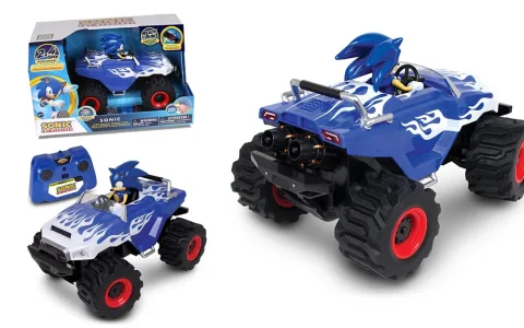 NKOK Sonic и таралежът: CrossWorlds R/C Monster Truck дистанционно управление автомобил