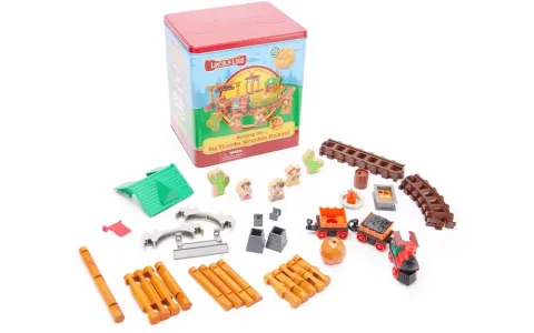 Построй любимите си забележителности с тези Disney Lincoln Logs комплекти.