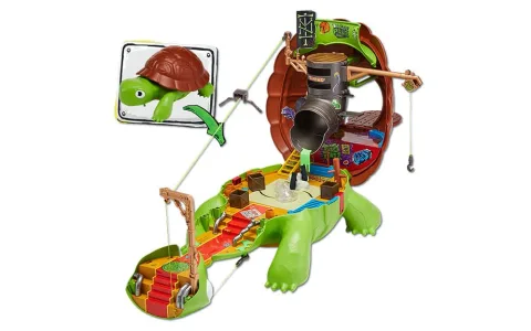 Играчки на Playmates Тини Нинджа Черепахи Приказки Комплект за игра с малки черепахи