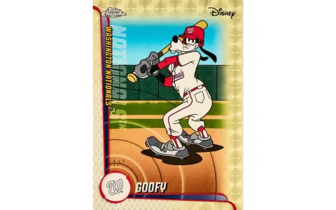 Disney и Topps довеждат Мики, Гуфи и Доналд на бейзболното игрище.