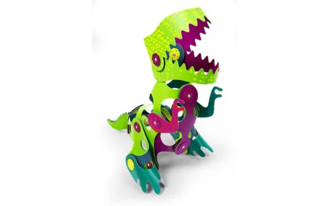 Нека креативността ви полети с Clixo Dino Приключенски комплект!