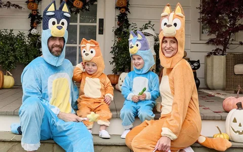 Празнувай Хелоуин с нови костюми на Bluey, декорации и още много други.