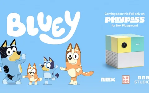 Останете активни с Bluey, NHL и много други игри от новата колекция Nex Playground.