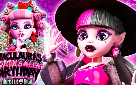 Празнувай рождения ден на Дракулора с новата поредица в YouTube на Monster High!