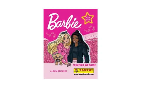 Добави малко розово към колекцията си от стикери с новите стикери на Barbie от Panini.