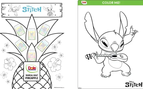 Рецептите на Dole Lilo и Stitch са перфектни за всяка ohana