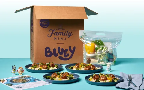 Home Chef пуска храни, вдъхновени от Bluey