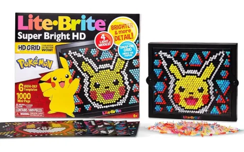 Игрална демонстрация: Basic Fun! Lite-Brite Super Brite HD Pokémon & Barbie комплекти