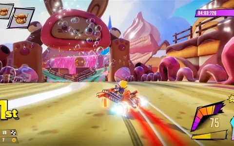 Състезателната игра "Oh Baby Kart" с героите от SpongeBob започва