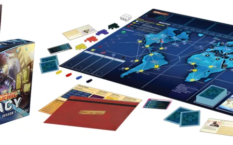 Топ 10 настолни игри – 2. място Pandemic: Legacy - Сезон 1