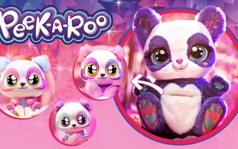 Peek-A-Roo интерактивна панда – кенгуру