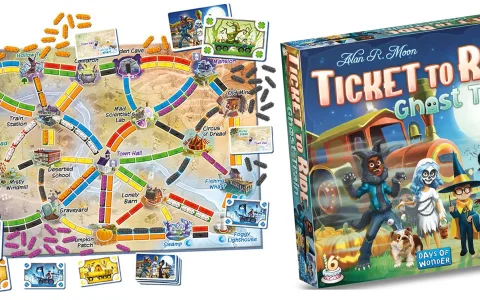 Asmodee представя играта Ticket to Ride: Ghost Train