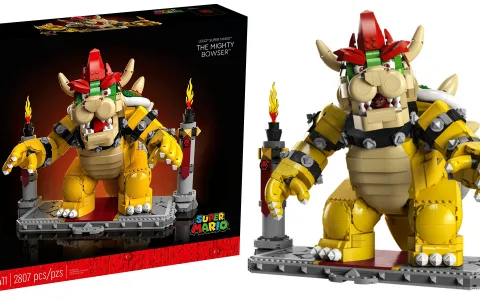 LEGO представи комплекта A огромния Bowser от Super Mario