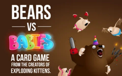 Играта Bears vs. Babies на Elan Lee стана третата най-подкрепяна игра в историята на Kickstarter
