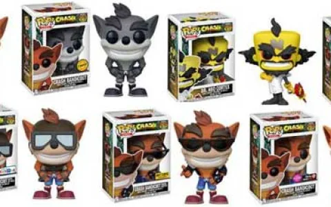 Crash Bandicoot POP! фигурки скоро от Funko Toys