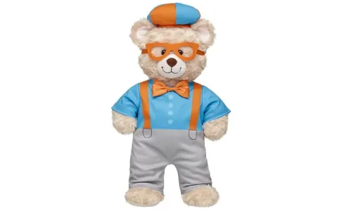 Децата могат да облекат плюшеното си мече Build-A-Bear в нов костюм на Blippi