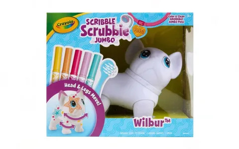 Играчка Презентация: Crayola Scribble Scrubbie - Огромен Домашен Любимец: Wilbur