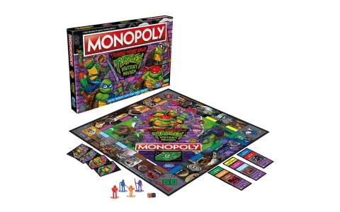 Презентация на играта: Hasbro Teenage Mutant Ninja Turtles: Mutant Mayhem Monopoly