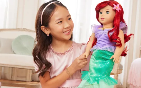 Игрална демонстрация: Mattel American Girl кукла принцеса Ариел