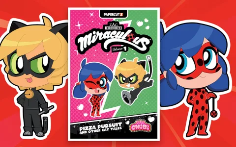 Комикс „Miraculous Chibi”, който носи Парижките супергерои в печатен вид