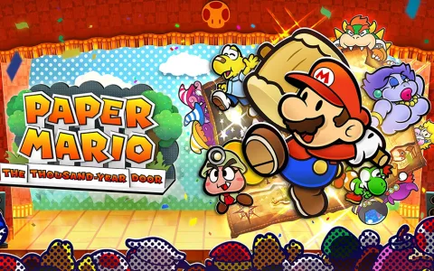 Обновен Paper Mario: Хилядолетната врата дебютира на Nintendo Switch.