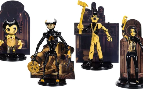 Играчка преглед: JAKKS Pacific Bendy и тъмното събуждане фигури 1. серия