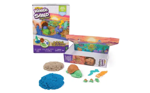 Спаси океана с едно зрънце пясък с колекцията Kinetic Sand Project Planet на Spin Master