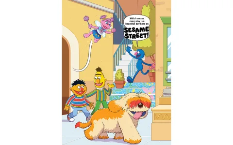 Отвори комикса на Sesame Street с историята „Гровър подава ръка”