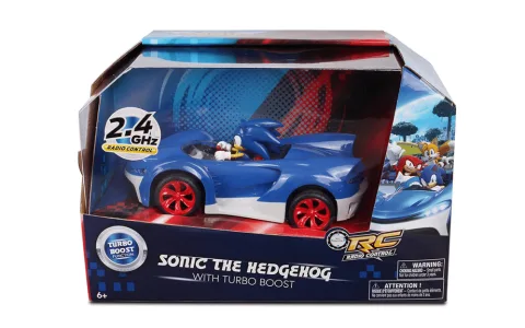 Игрална демонстрация: NKOK Team Sonic Racing R/C Turbo Boost дистанционно управление кола